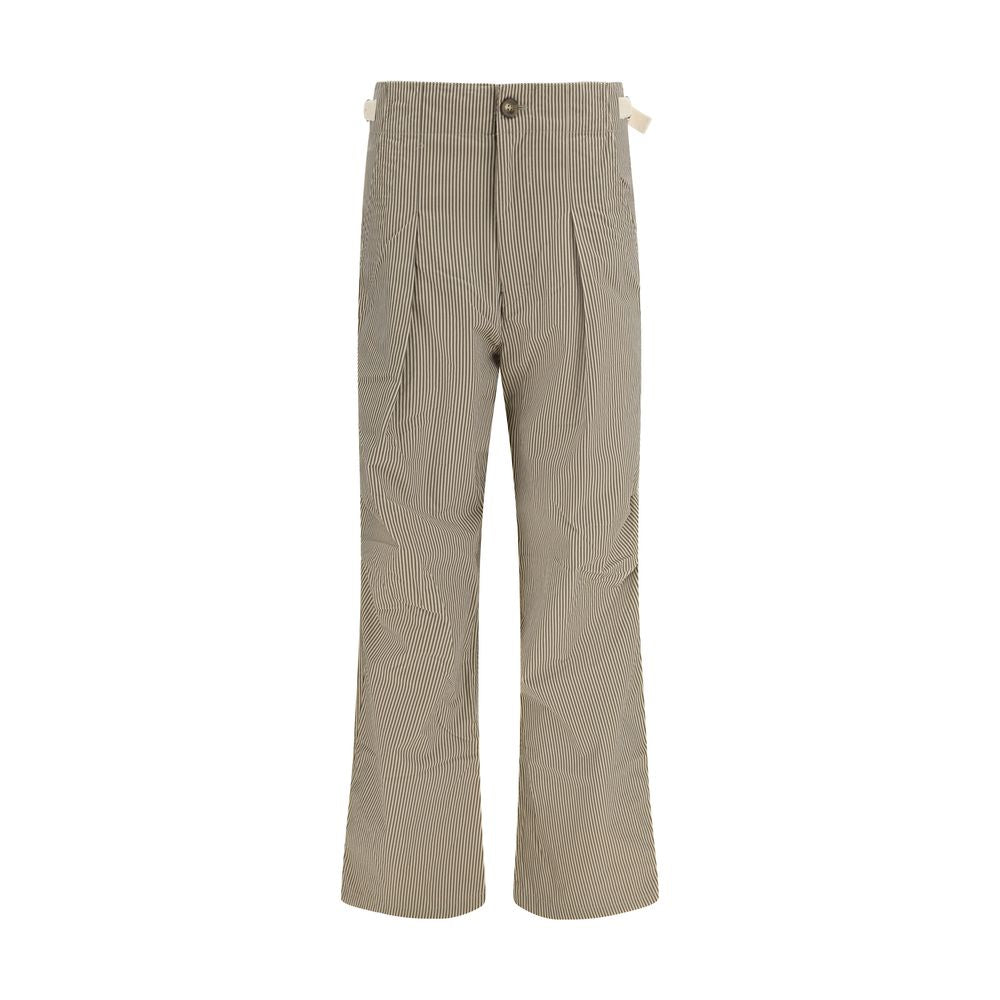 Marant Etoile Beige Cotton Casual Pants