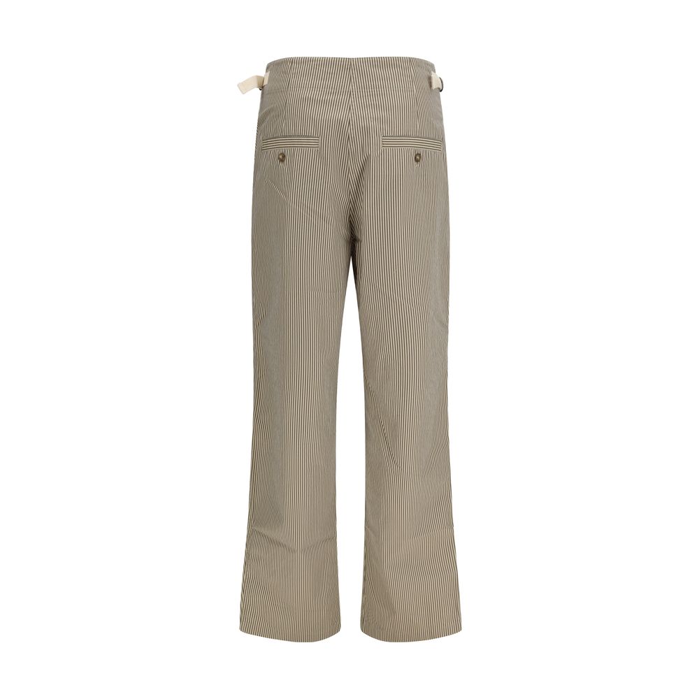 Marant Etoile Beige Cotton Casual Pants