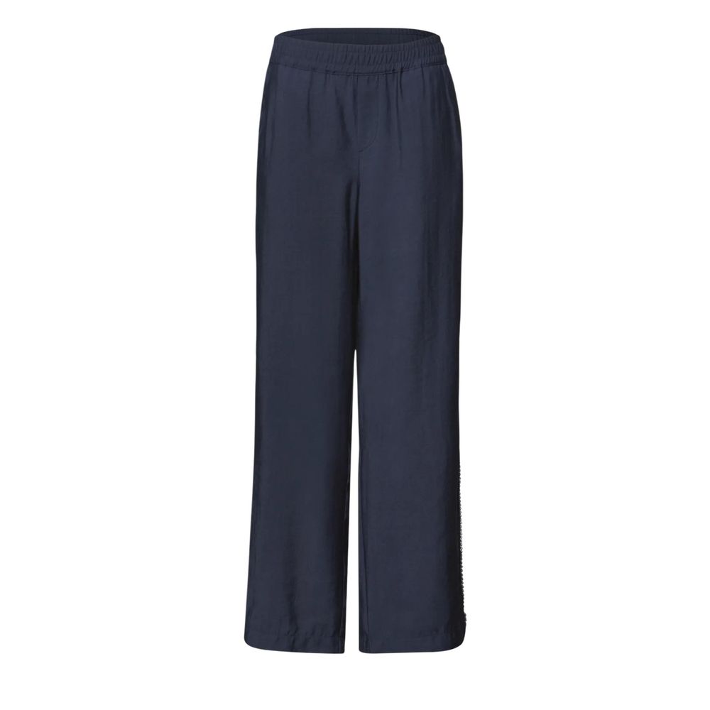 Street One Blue Modal Casual Pants