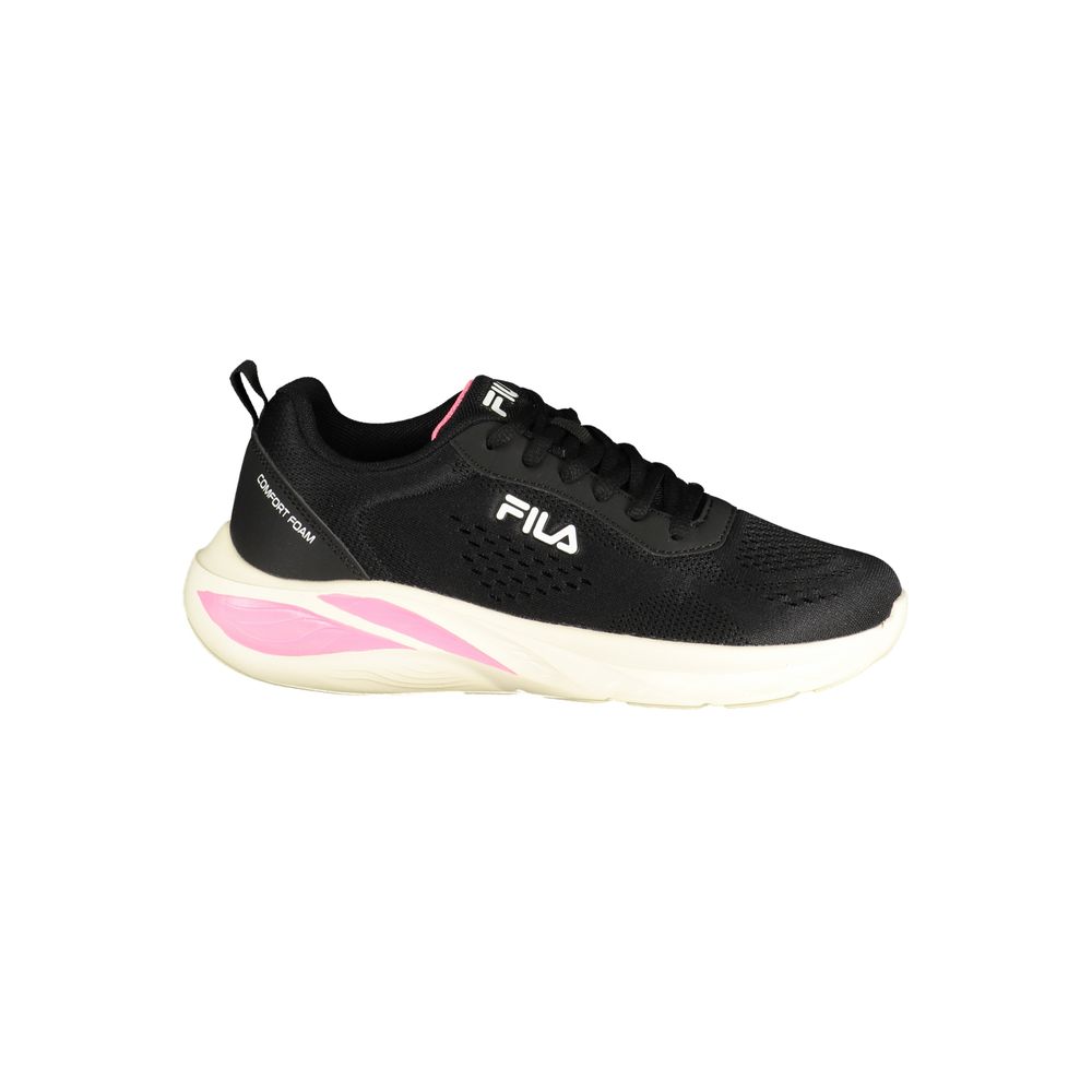 Fila Black Polyester Women Sneaker