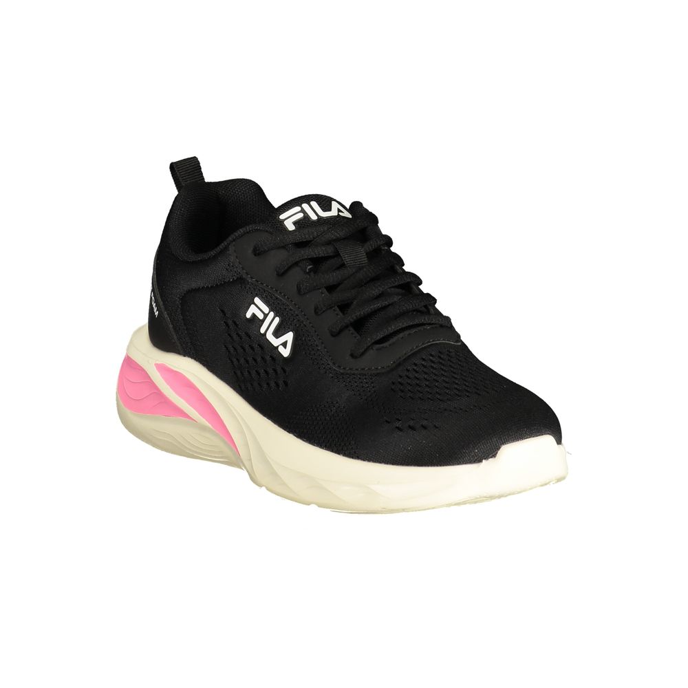 Fila Black Polyester Women Sneaker
