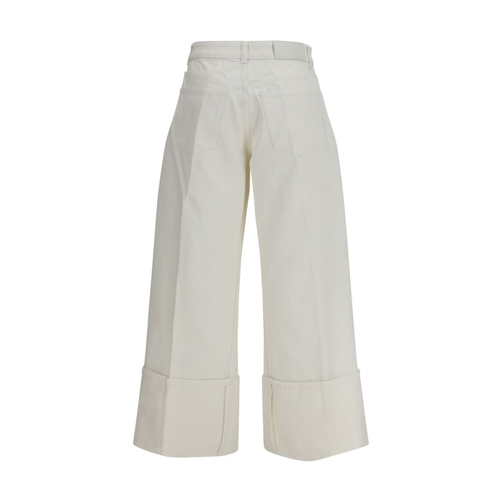 Givenchy White Cotton Jeans Denim