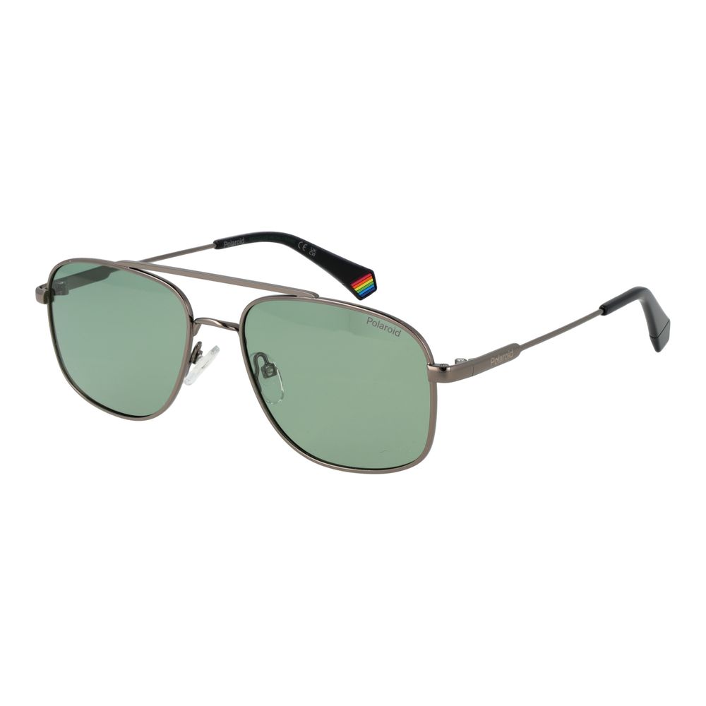 Polaroid Gray Metal Sunglasses