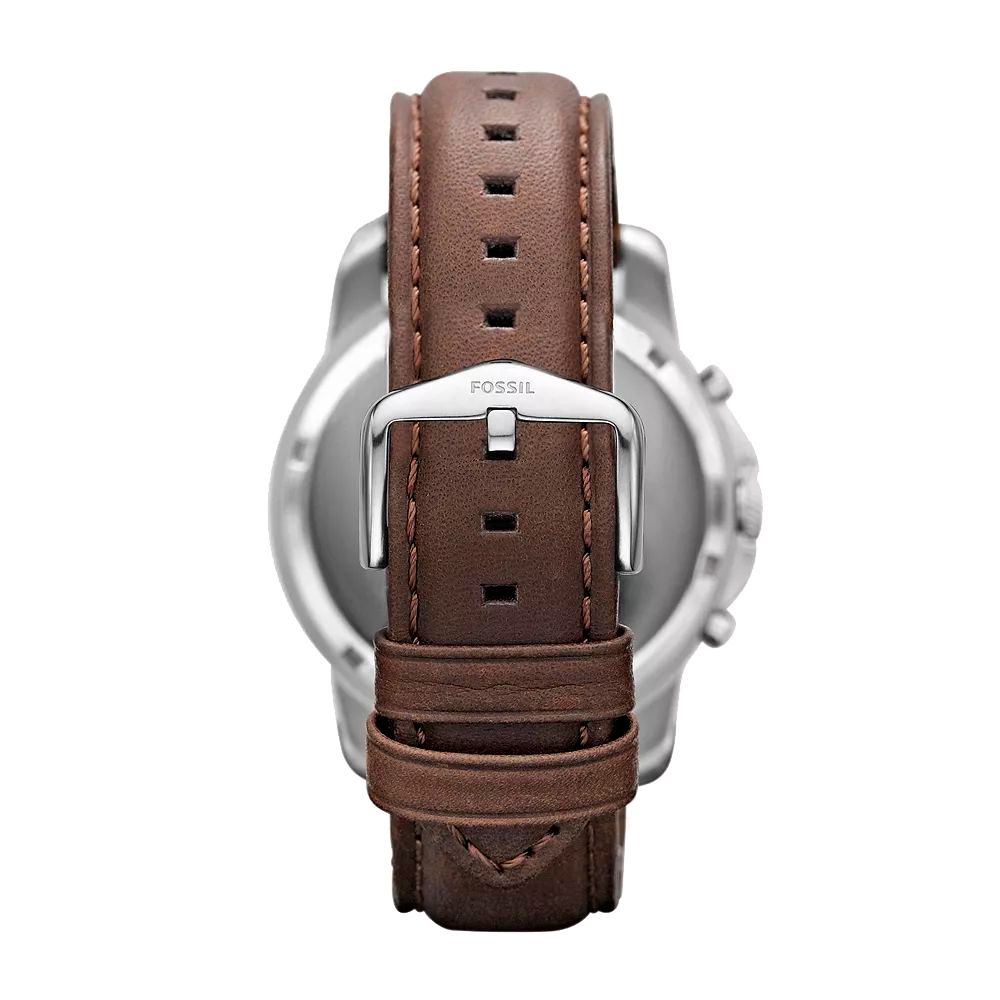 Fossil Brown Leather Dress Watch
