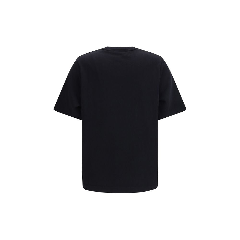 Maison Kitsuné Black Cotton T-Shirt