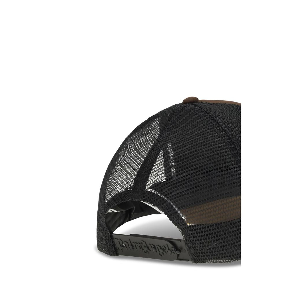 Palm Angels Brown Cotton Cap (Baseball Hat)