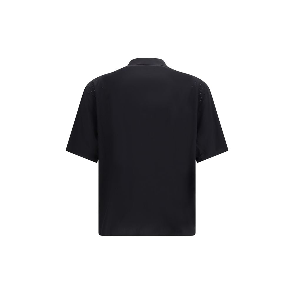 Y-3 Black Polyester Shortsleeve Shirt