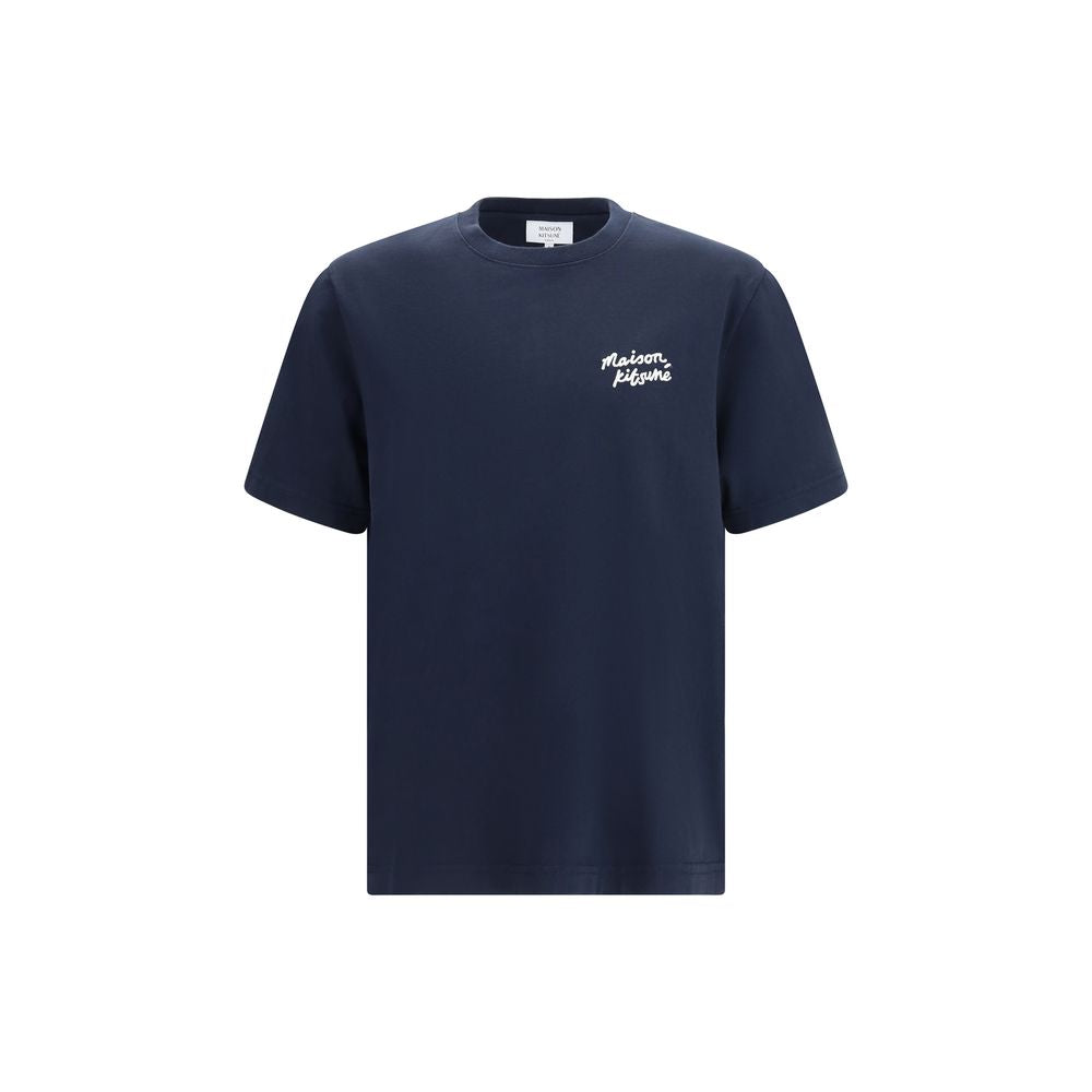 Maison Kitsuné Blue Cotton Bodysuit