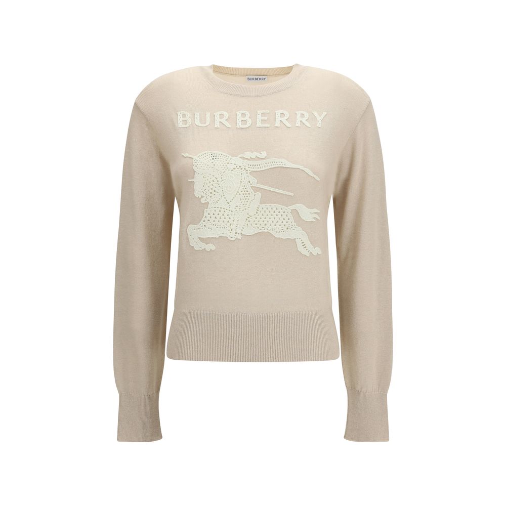 Burberry Beige Polyester Sweatshirt