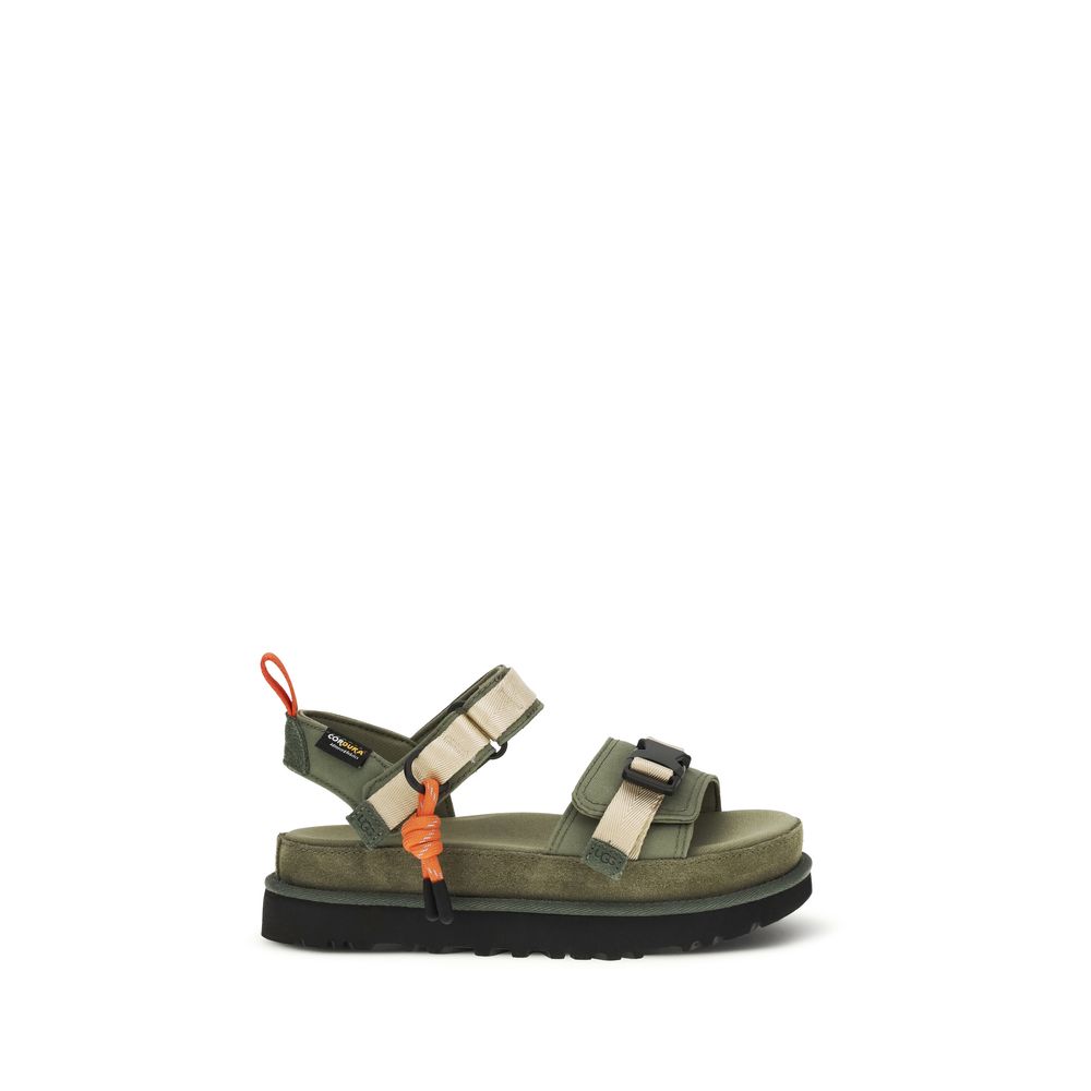 UGG Bicolor Other Fibres Platform Sandals