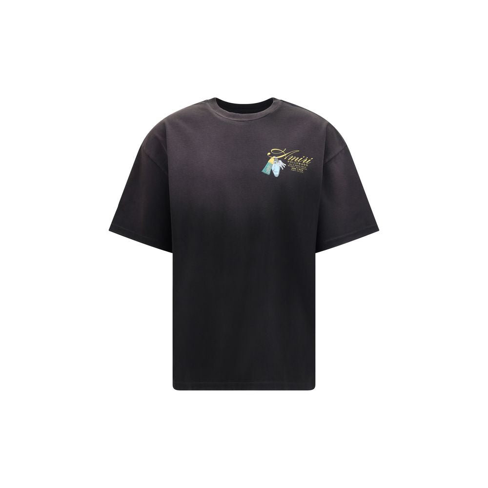 Amiri Black Cotton T-Shirt