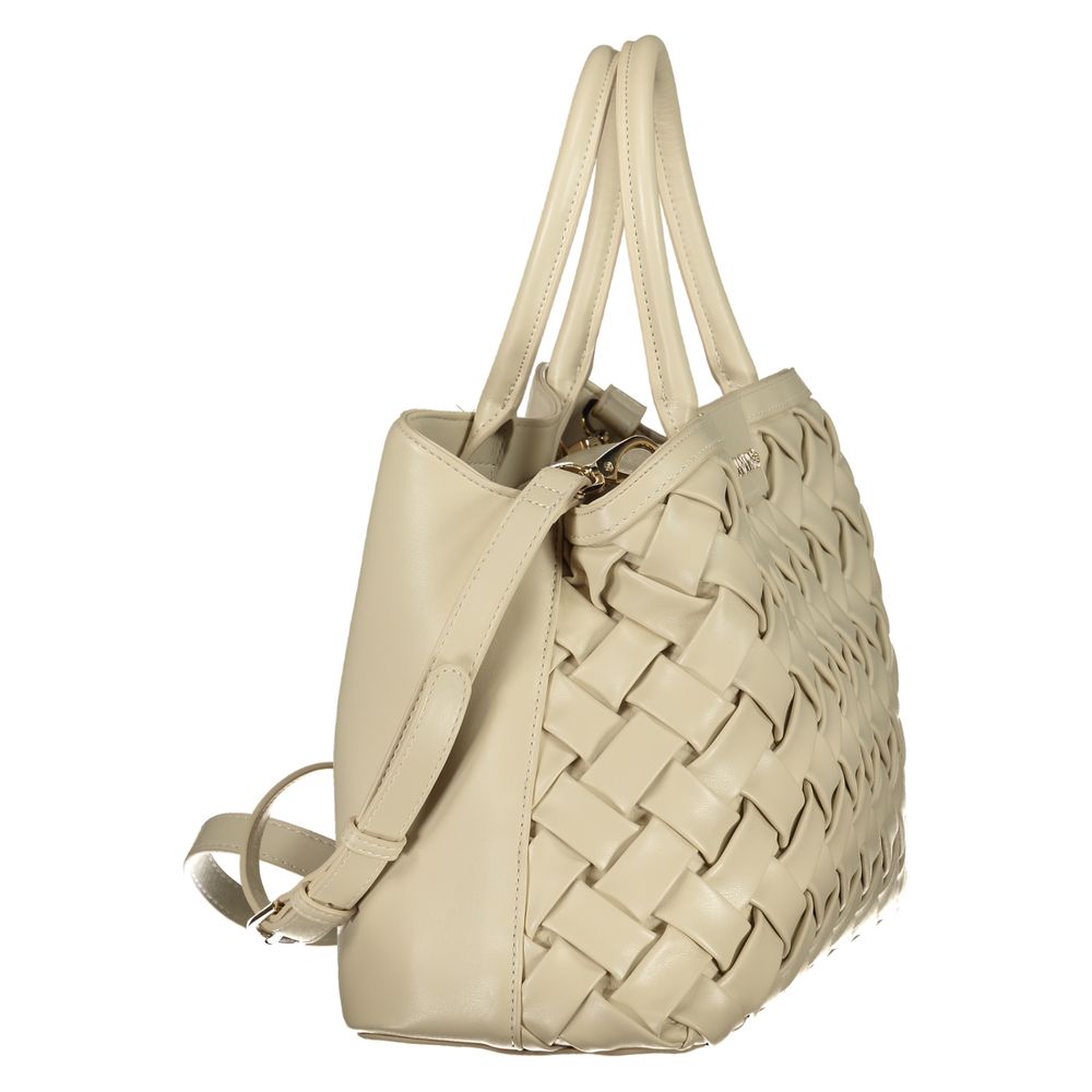Mario Valentino Beige Polyurethane Women's Bag