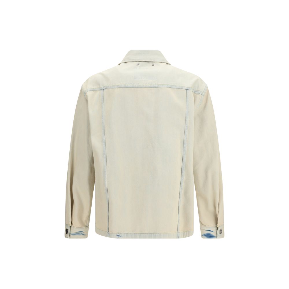 Golden Goose Beige Cotton Denim Jacket