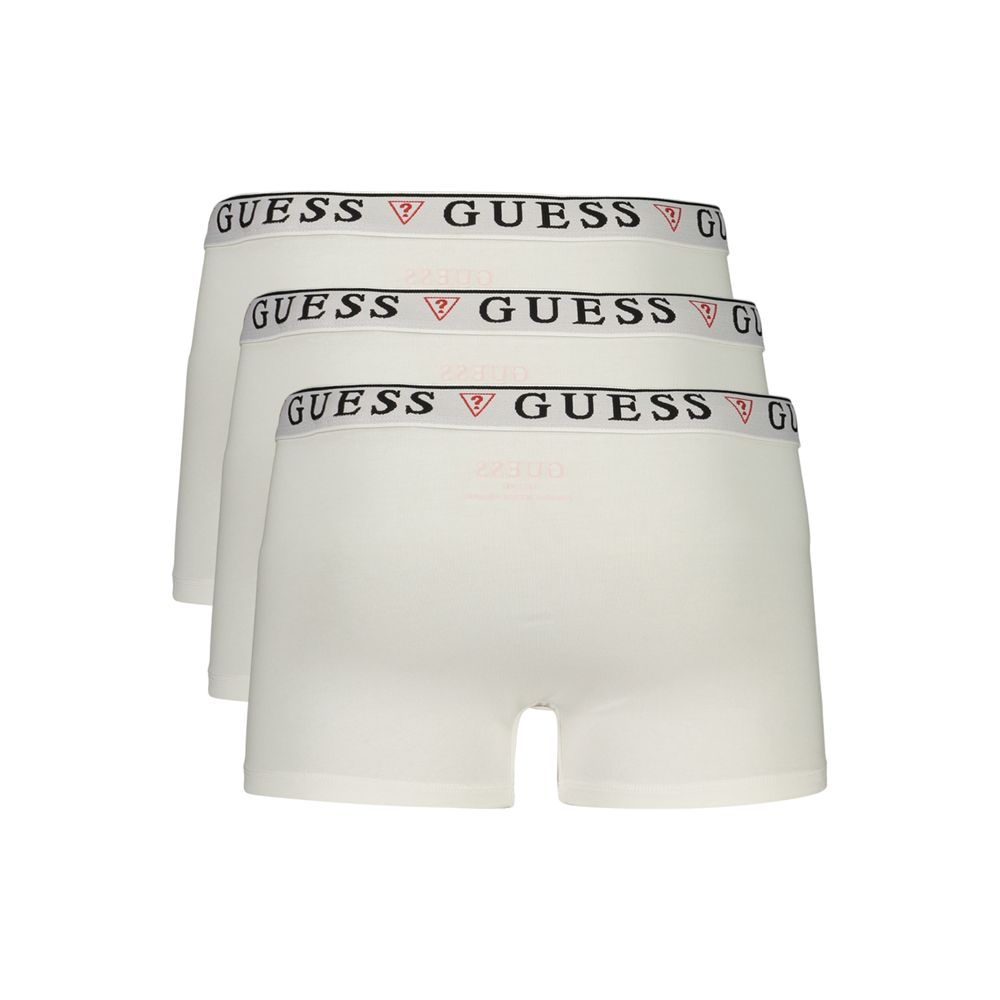 Guess Jeans White Cotton Men's Boxer