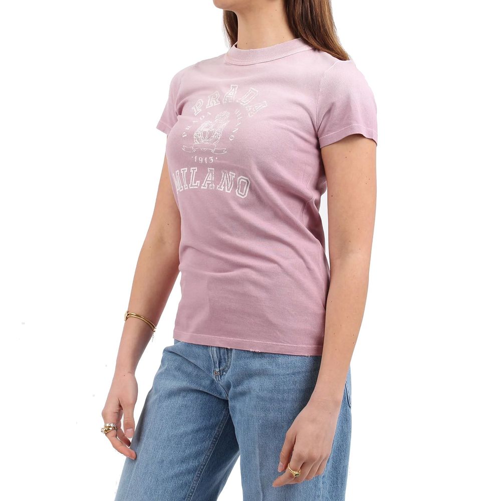 Prada Multicolor Cotton T-Shirt