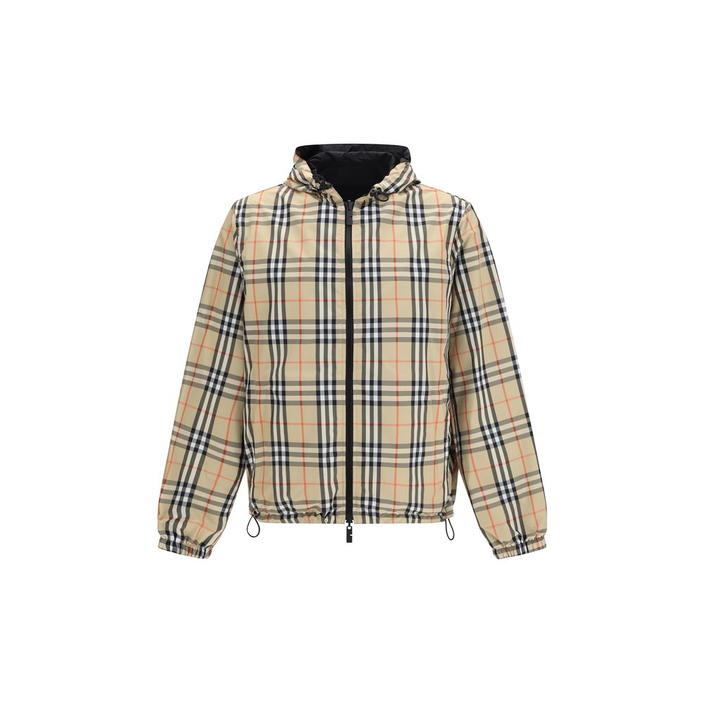 Burberry Multicolor Polyester Shell Jacket
