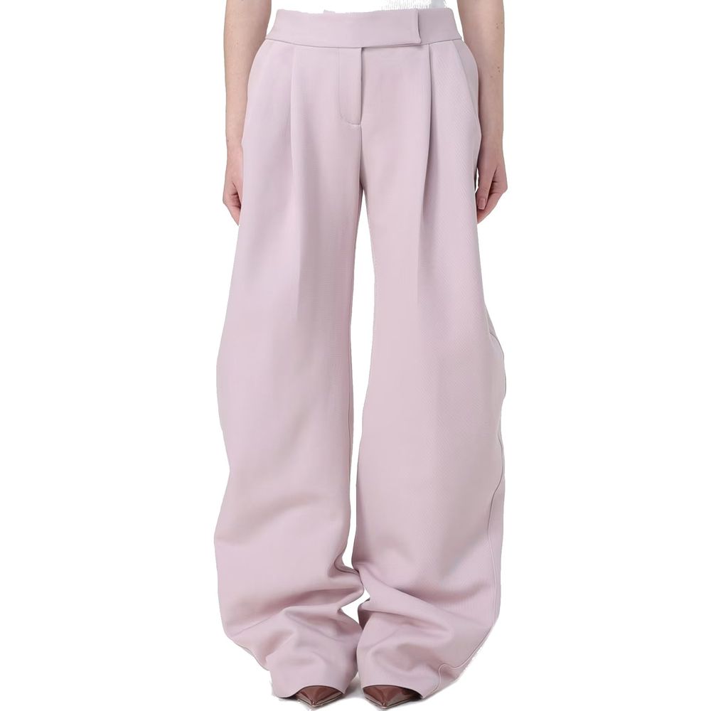 The Attico Multicolor Polyamide Casual Pants