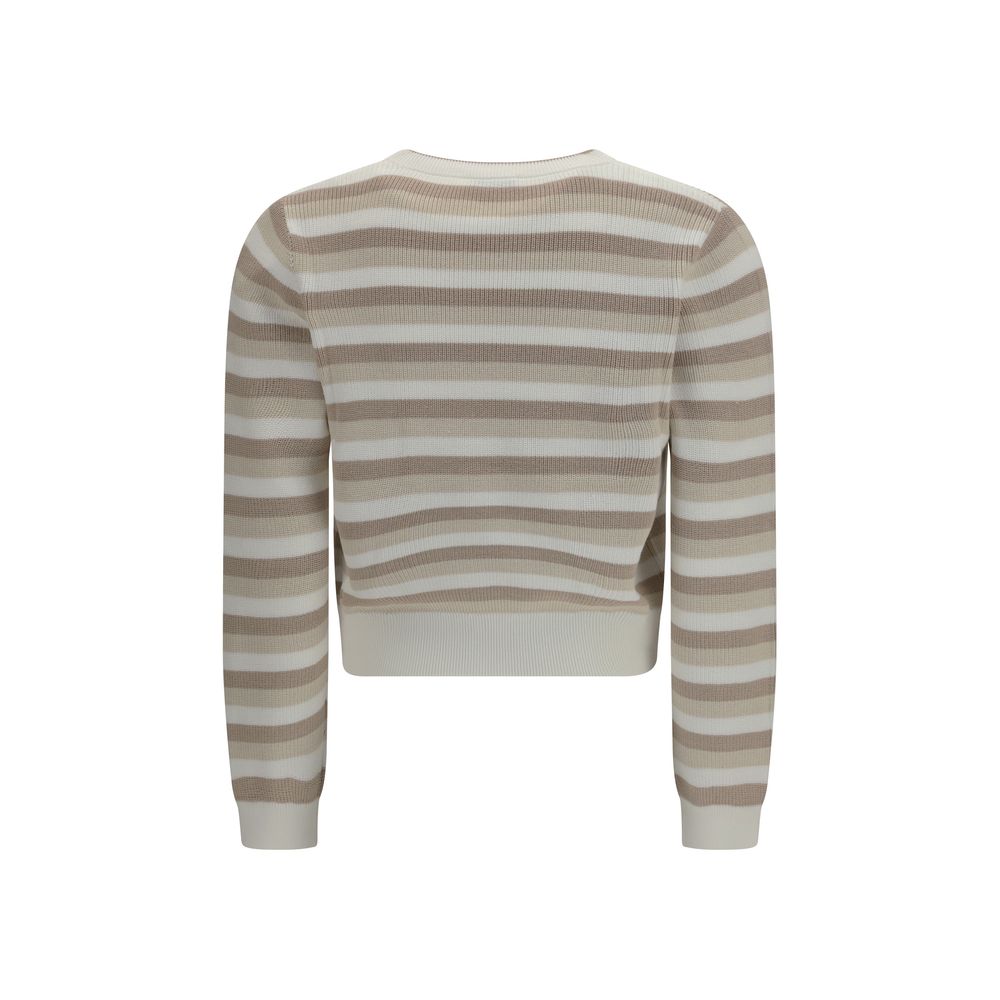 Brunello Cucinelli Multicolor Cotton Sweatshirt