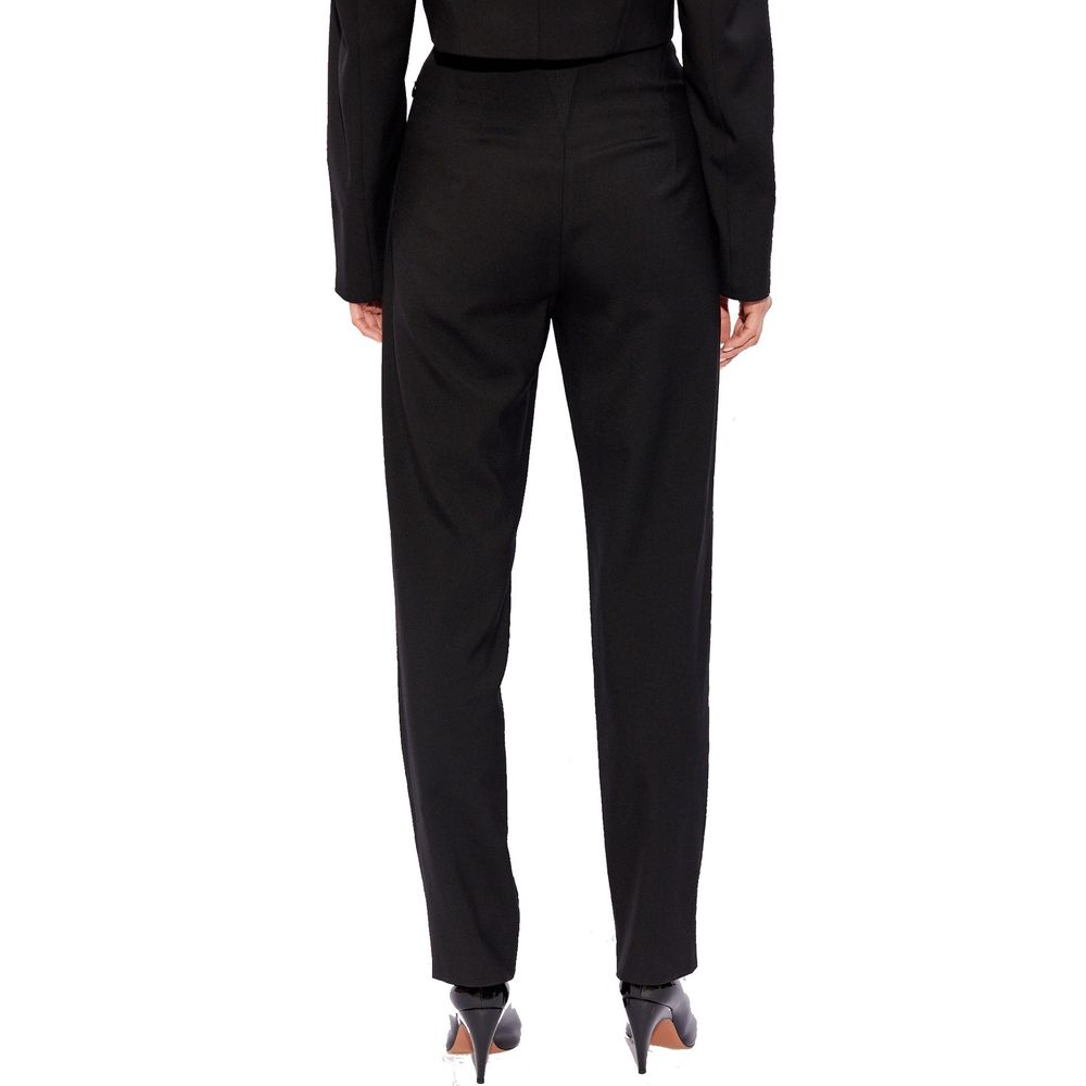 Alaïa Black Elastane Dress Pants