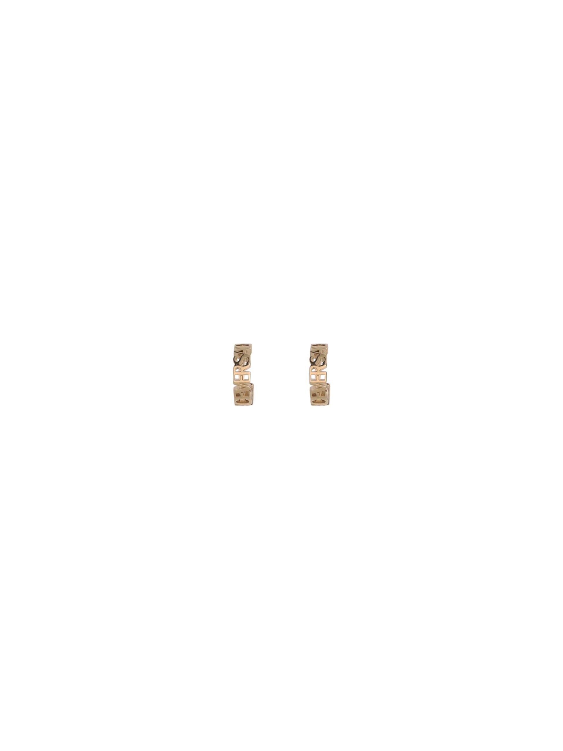 Versace Gold Brass Earrings