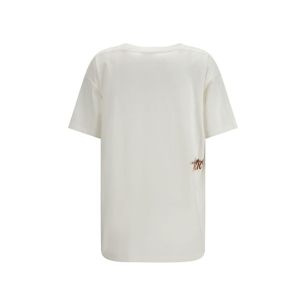 The Attico White Cotton T-Shirt