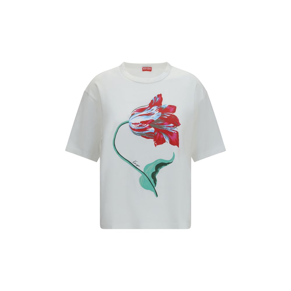 Kenzo White Cotton T-Shirt