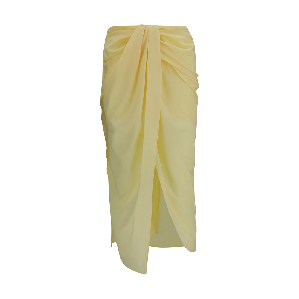 Jacquemus Multicolor Polyester Midi Skirt