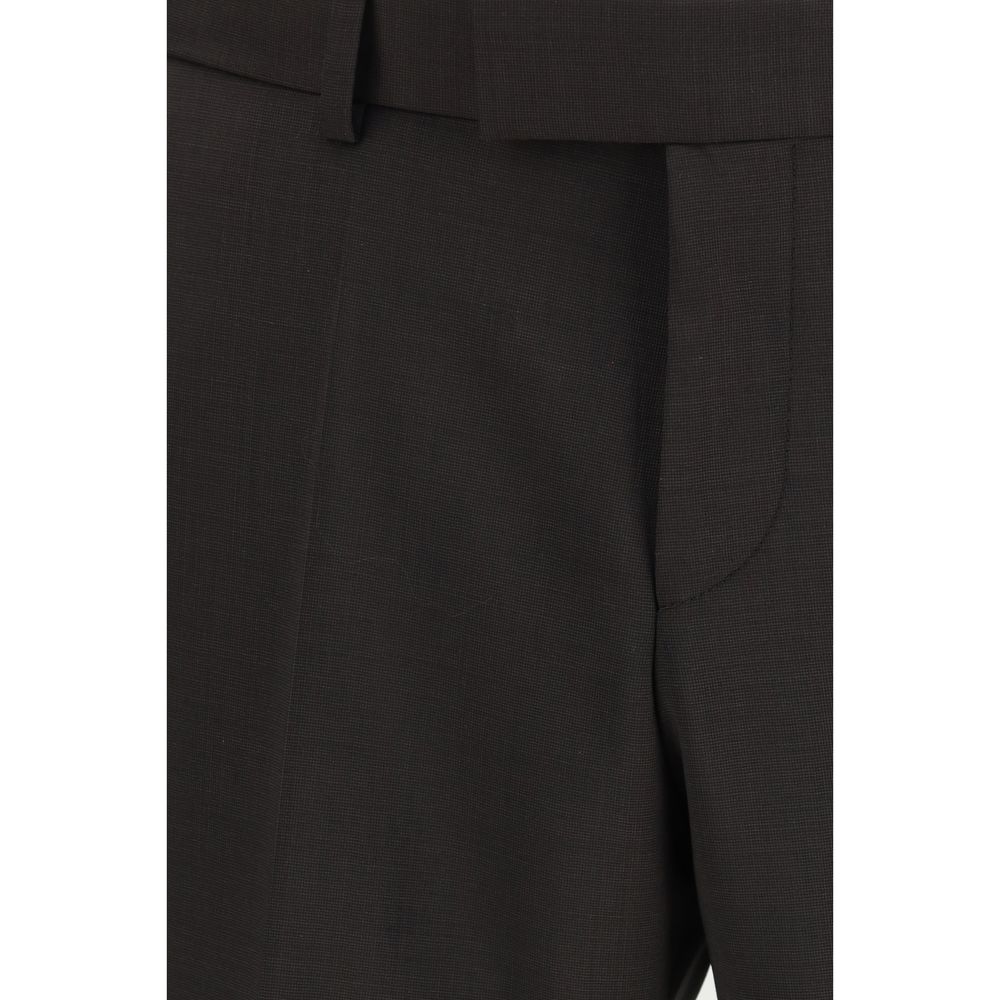 Hugo Boss Black Gray Wool Oves Aries Two-Piece Suit