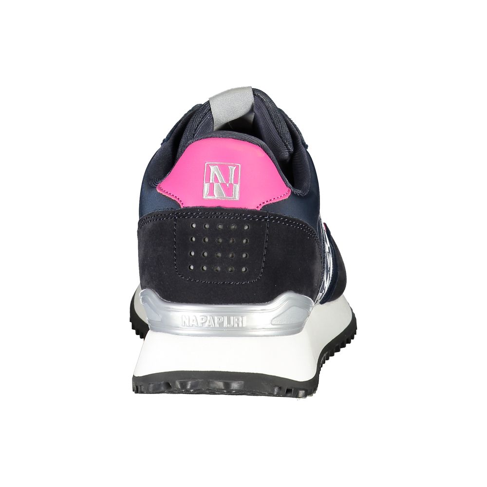 Napapijri Blue Polyester Women Sneaker