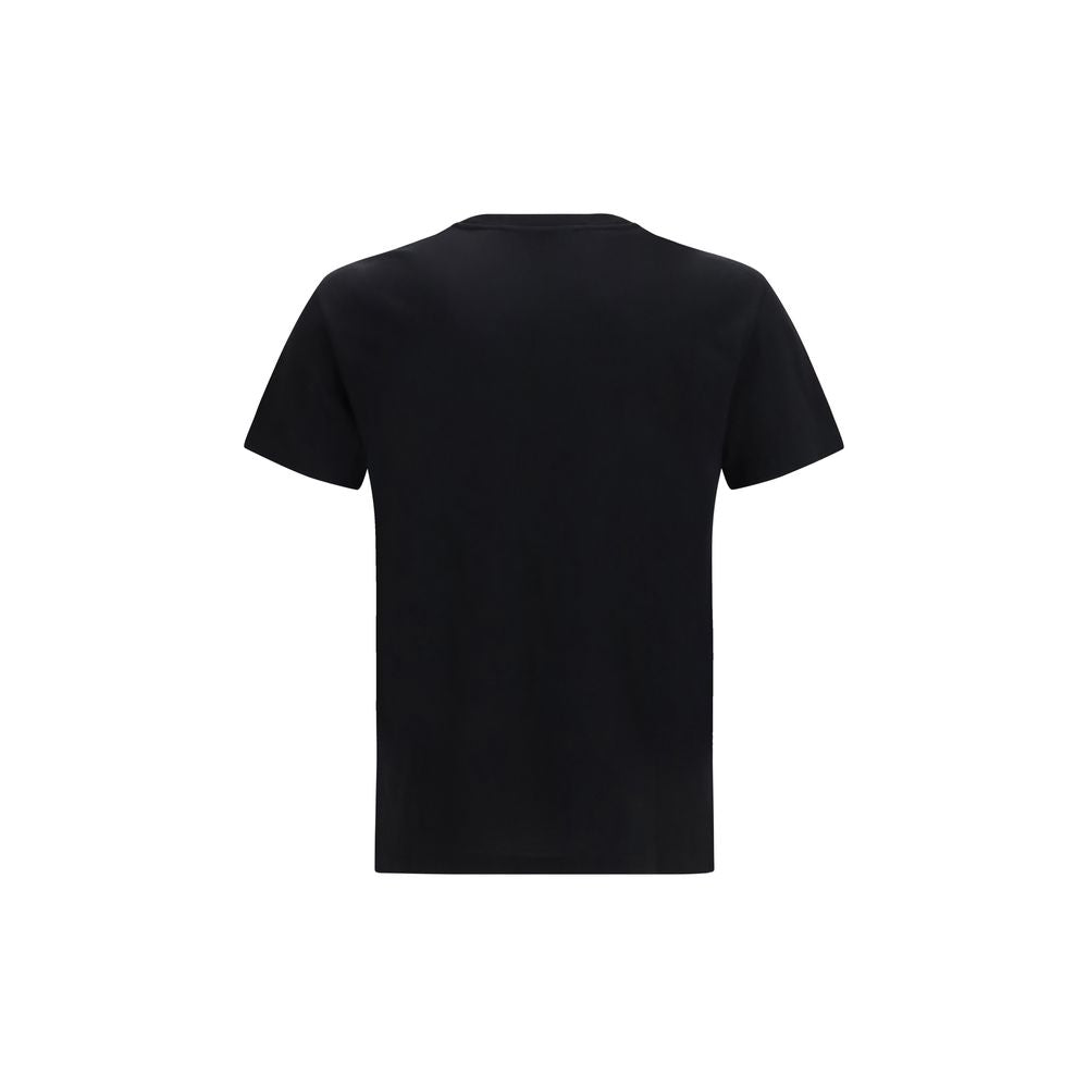 Valentino Black Cotton T-Shirt