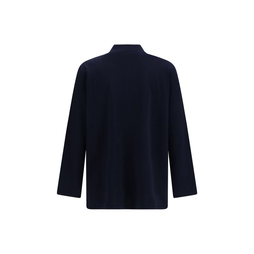 Valentino Blue Wool Oves Aries Cardigan