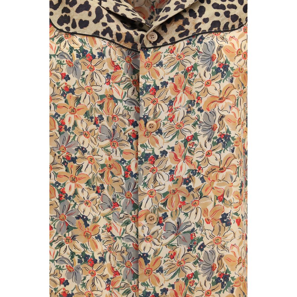 Valentino Garavani Multicolor Silk Shirt