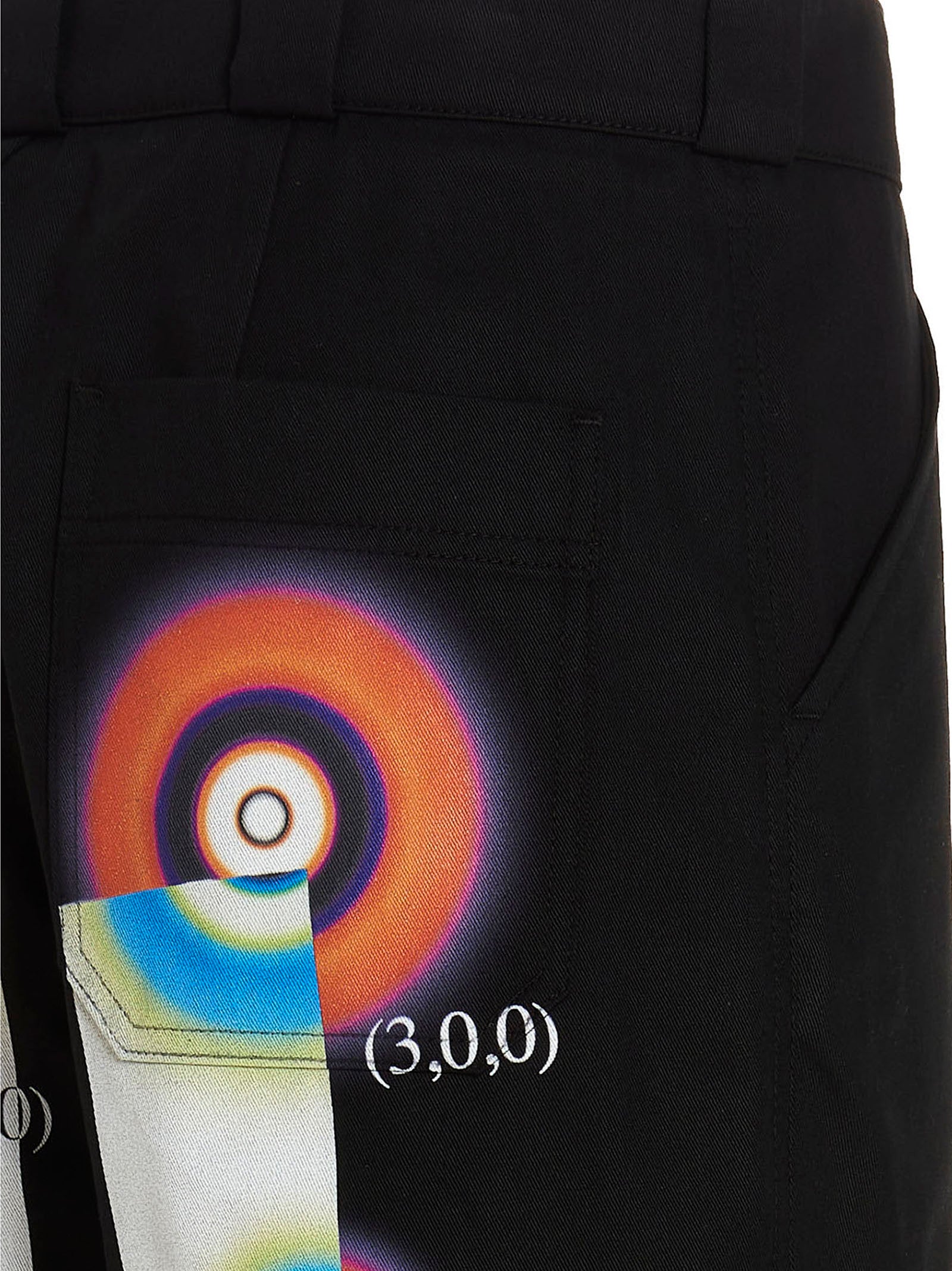 MSFTSrep Black Cotton Casual Pants