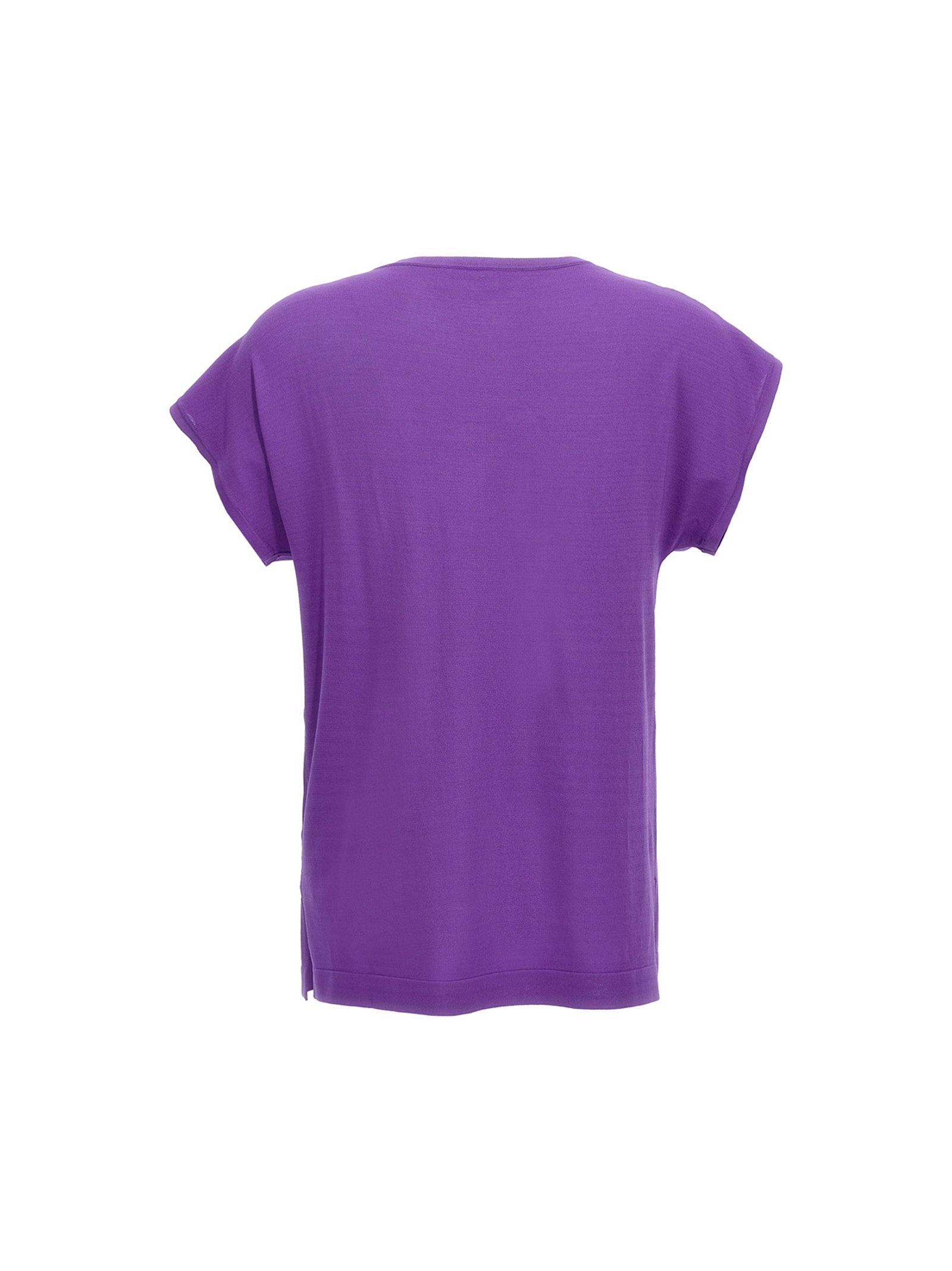 P.A.R.O.S.H. Purple Viscose T-Shirt