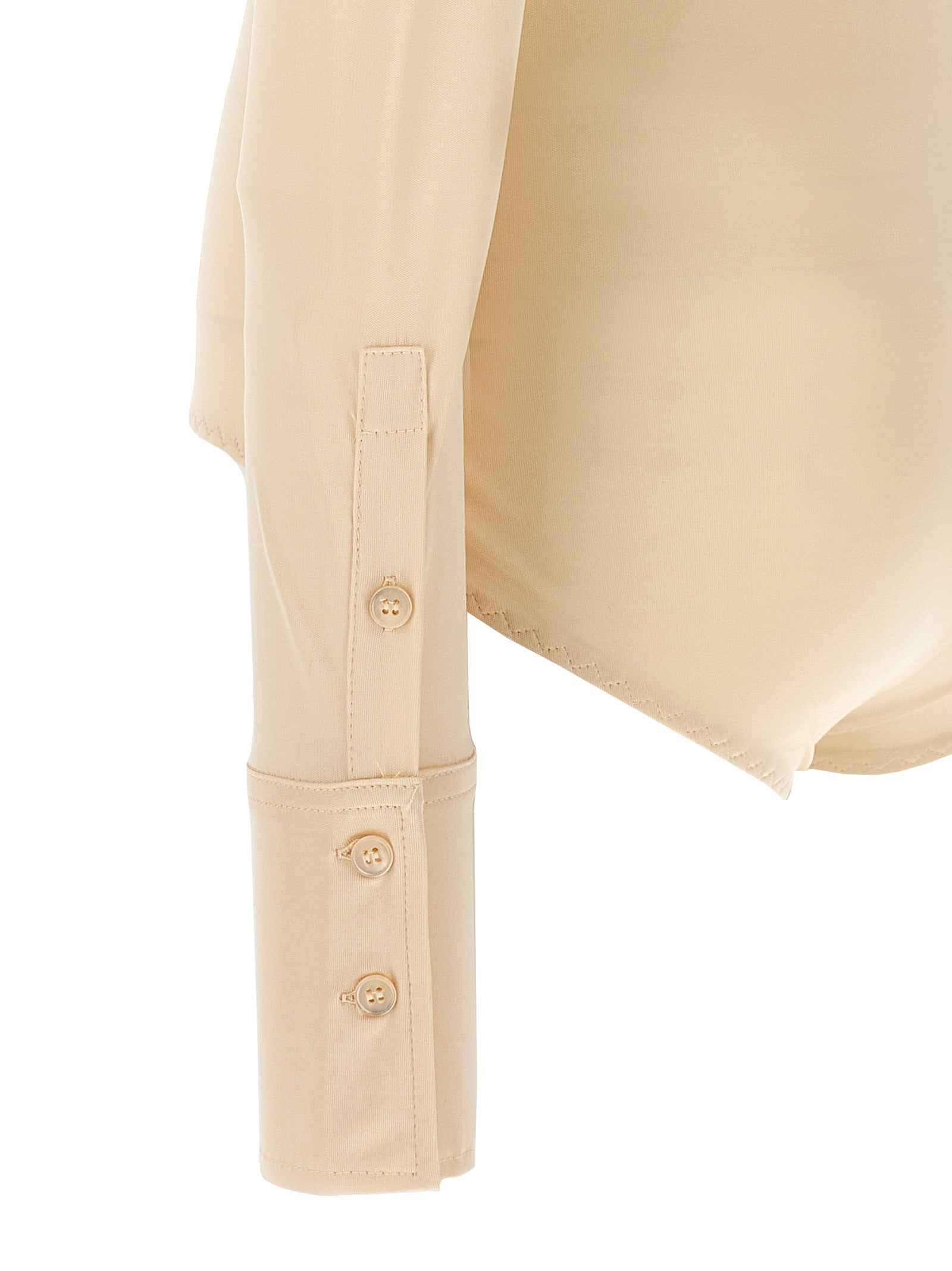 Sportmax Beige Viscose Bodysuit