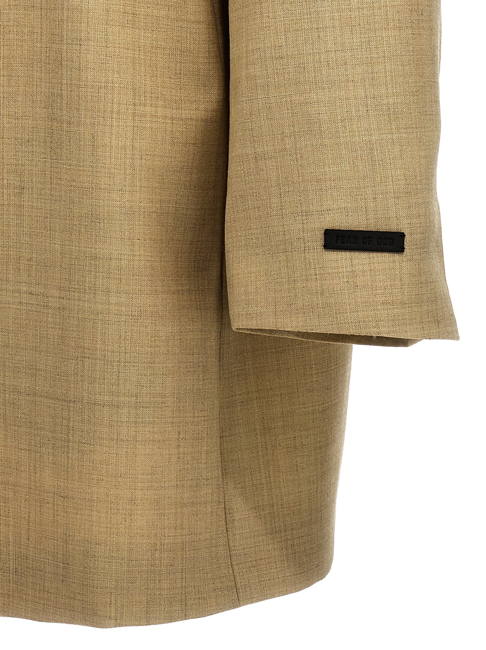 Fear Of God Beige Wool Blazer