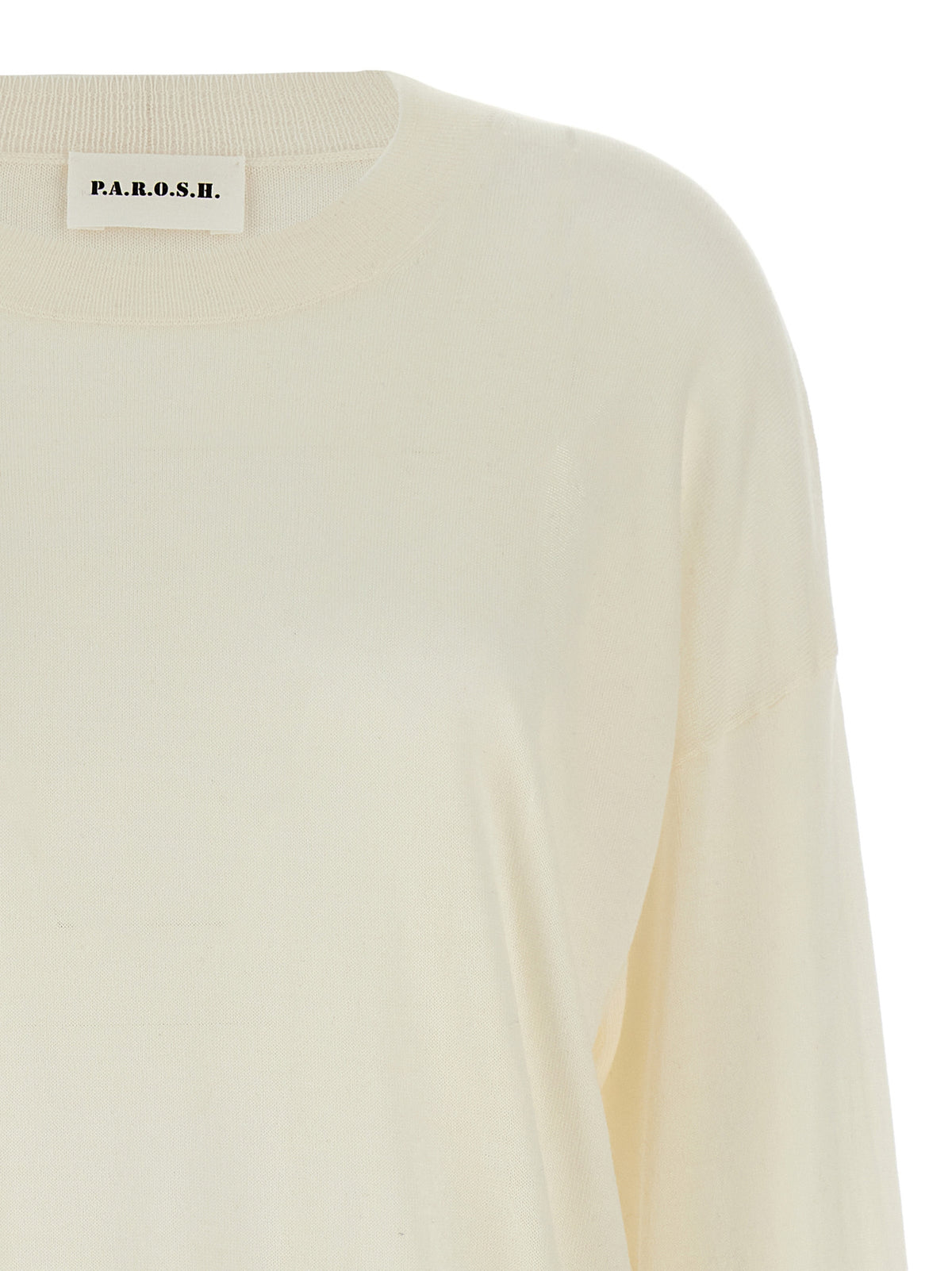 P.A.R.O.S.H. White Wool Cardigan