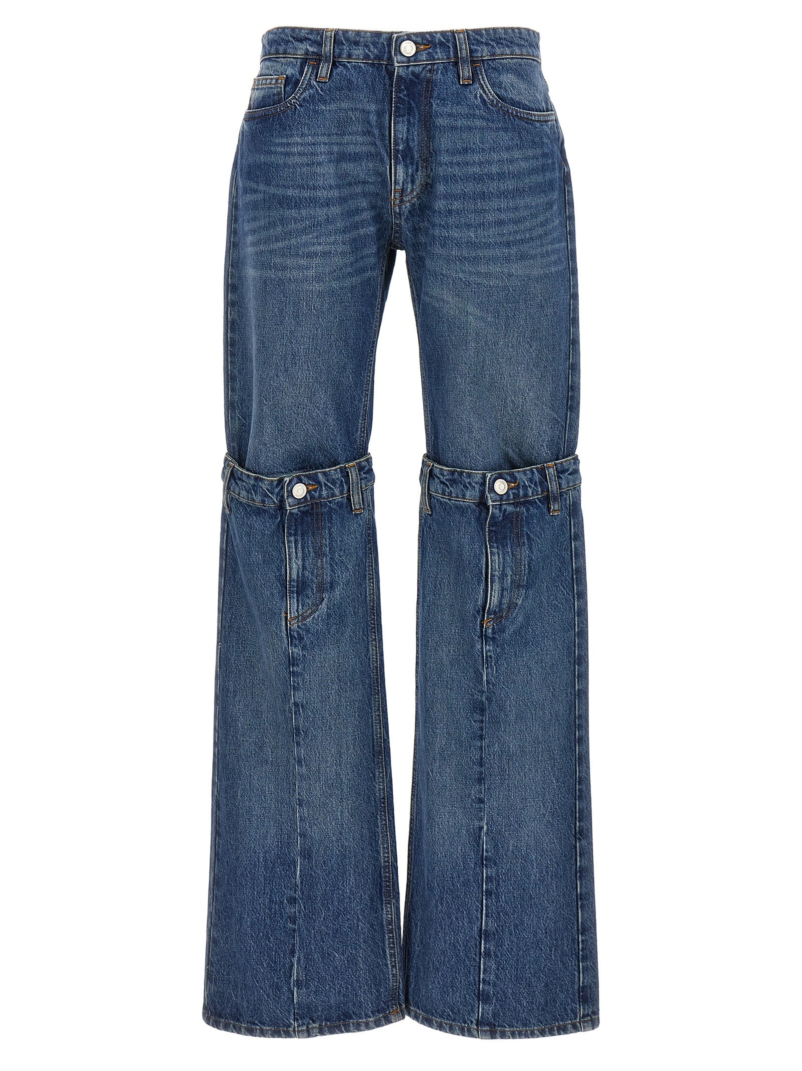 Coperni Blue Cotton Jeans Denim