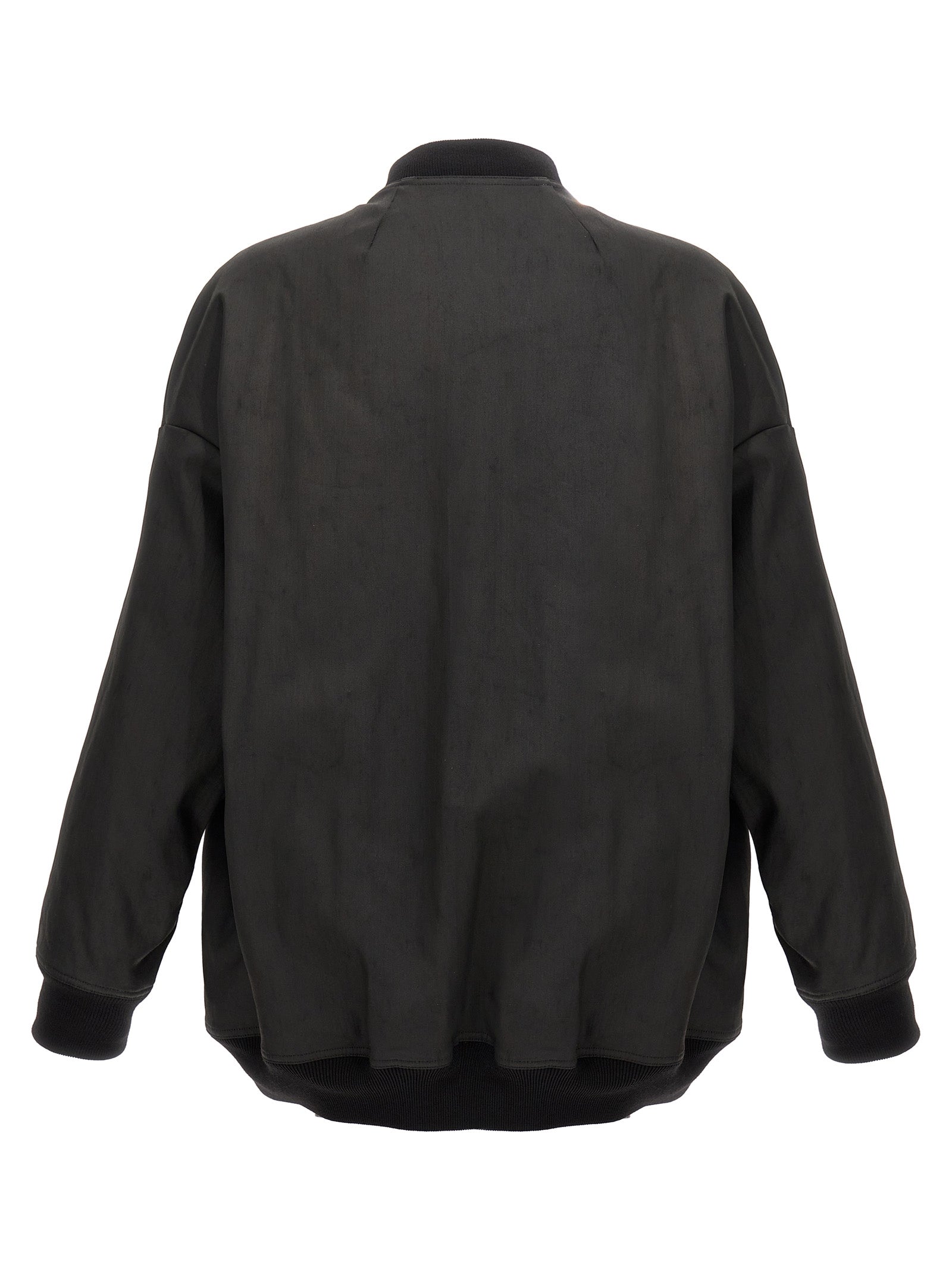 Rick Owens Black Cotton Bomber