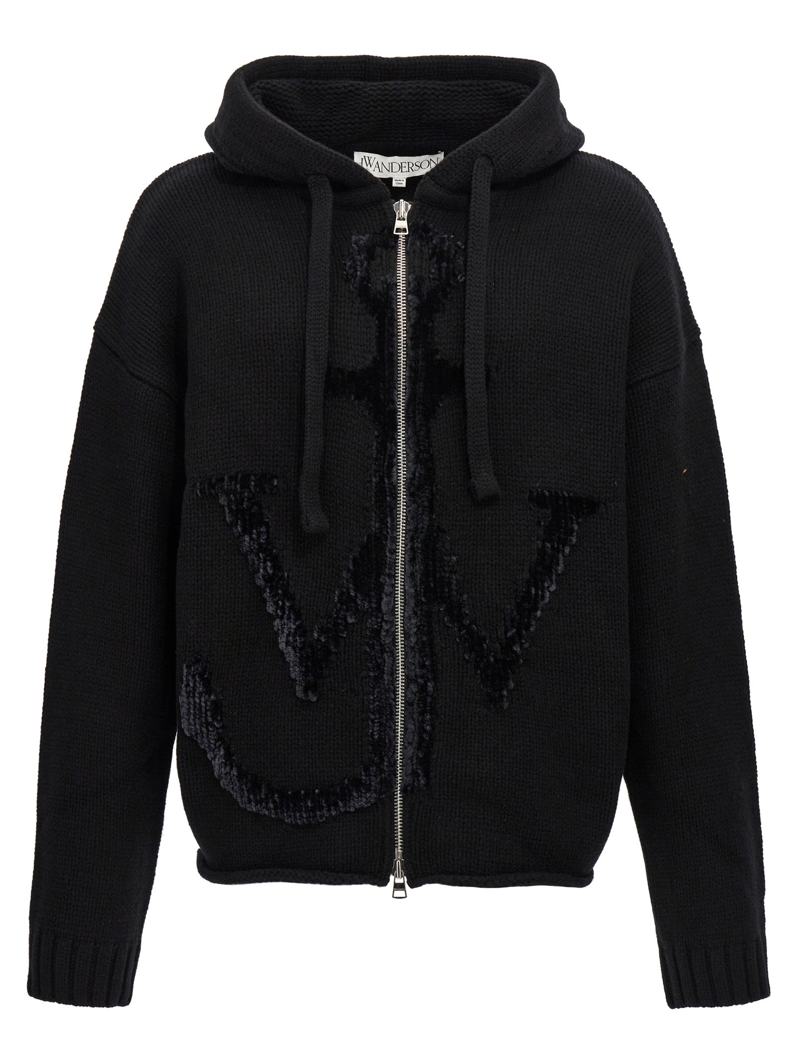 J.W.Anderson Black Wool Sweatshirt