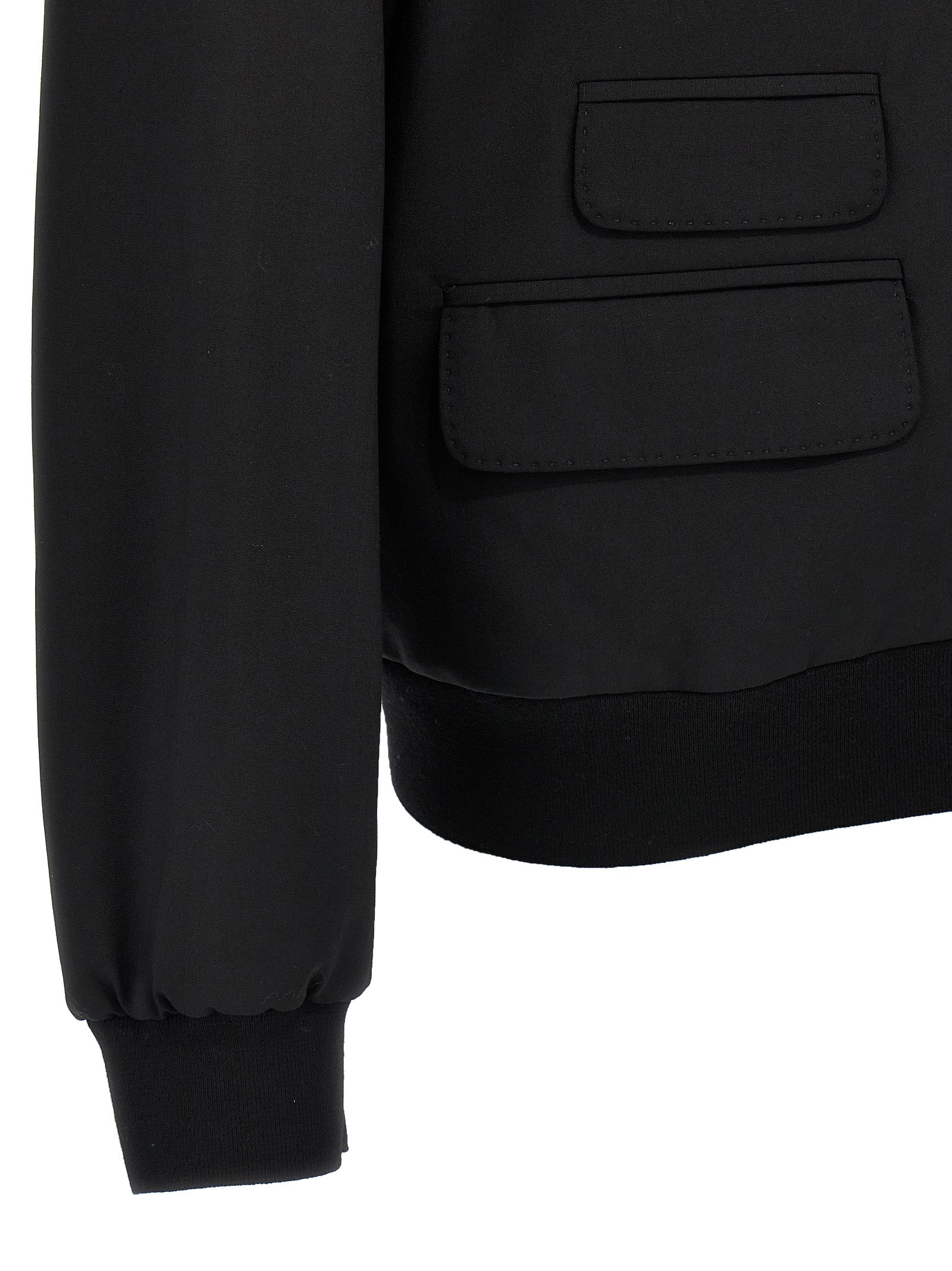 Dsquared² Black Wool Cardigan