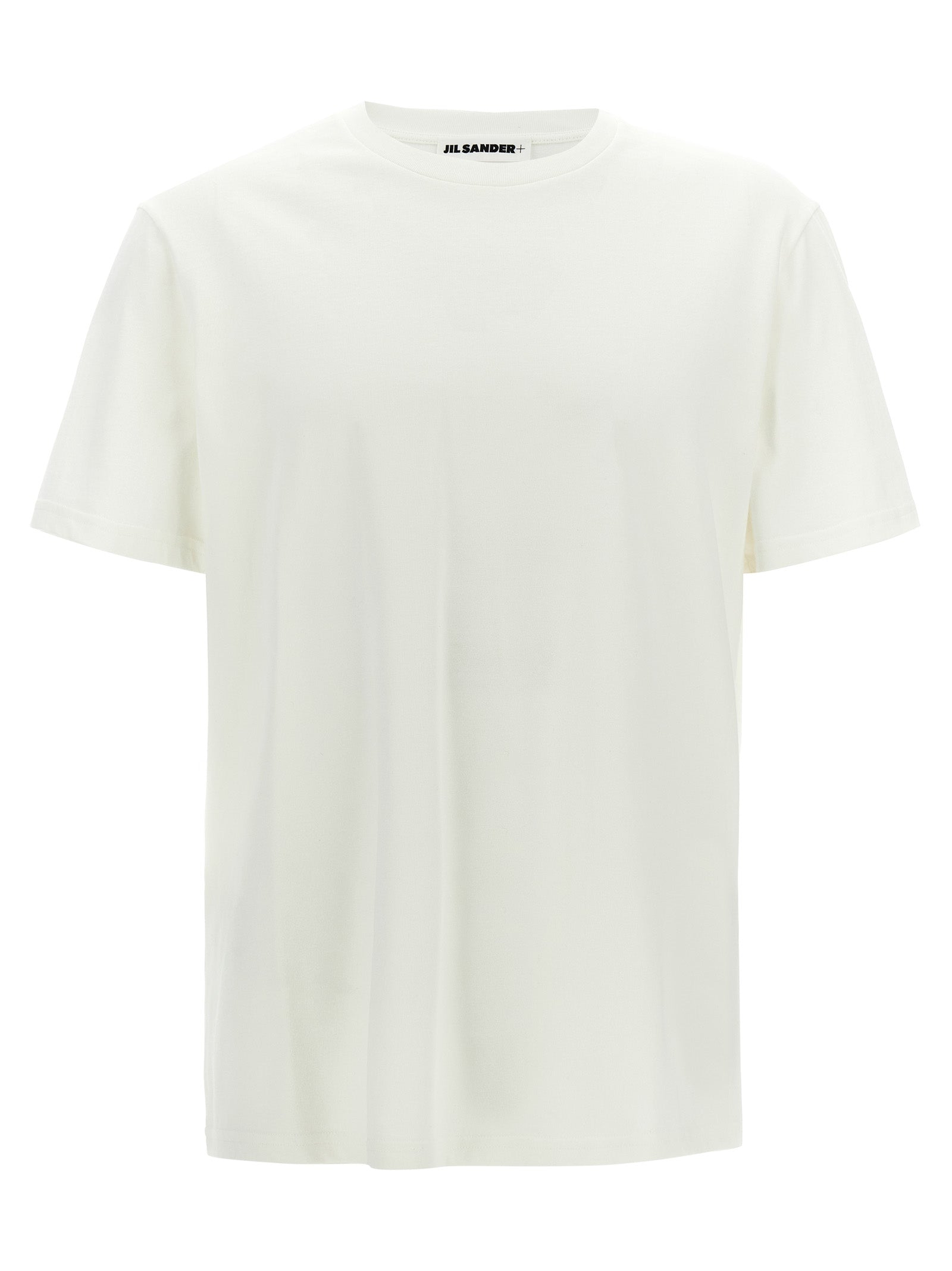 Jil Sander White Cotton T-Shirt