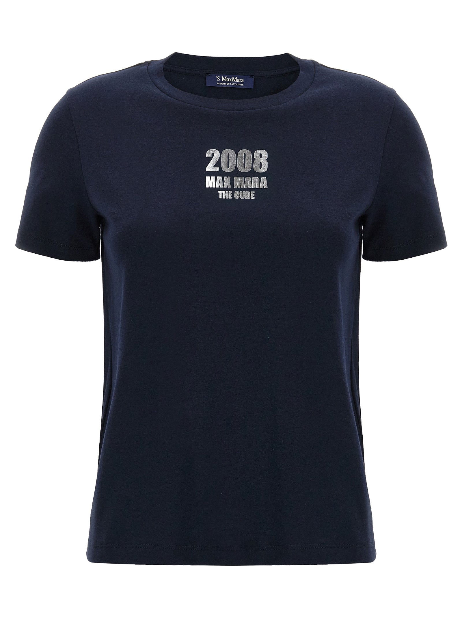 'S Max Mara Blue Cotton T-Shirt