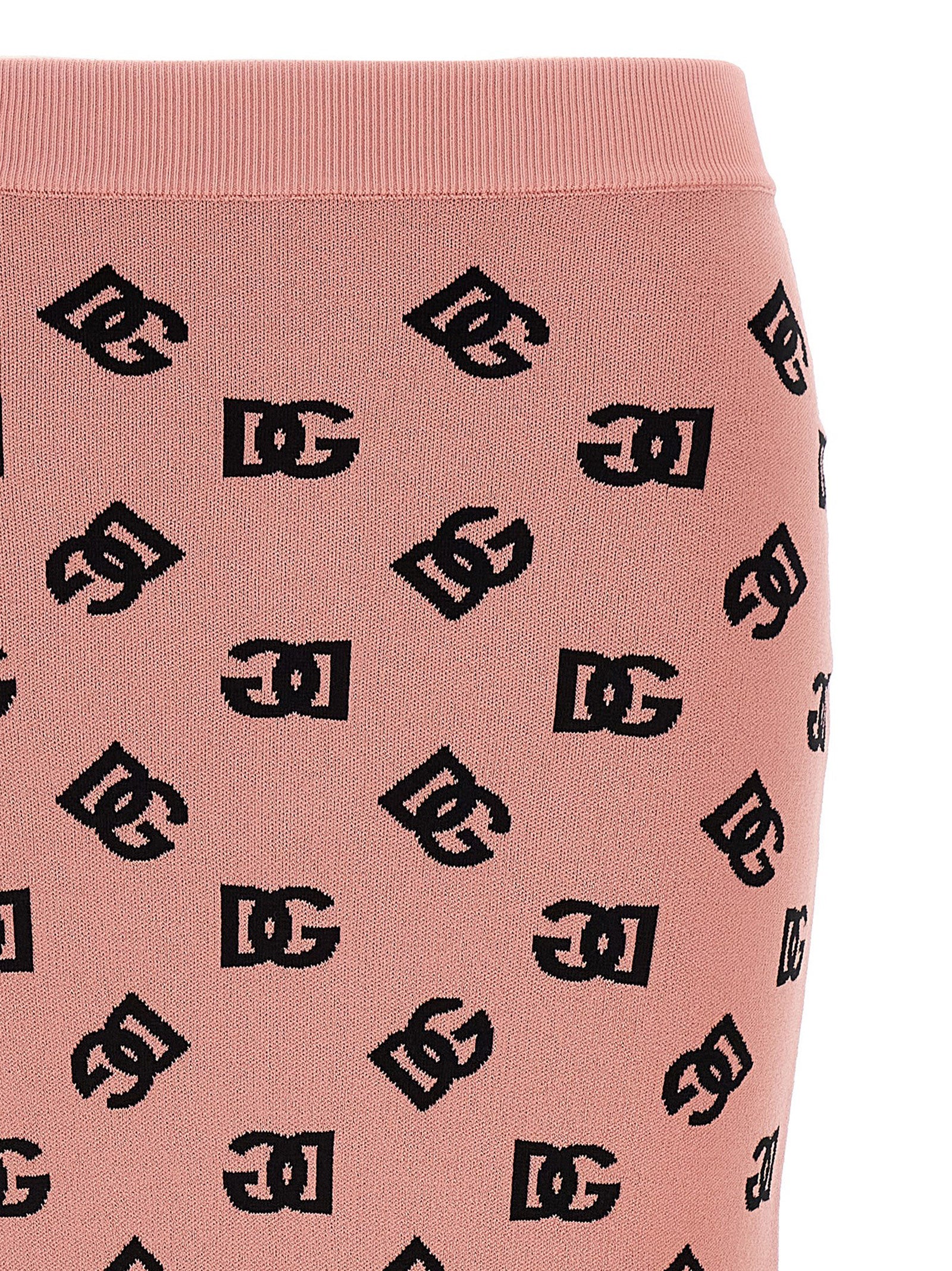 Dolce & Gabbana Multicolor Viscose Midi Skirt