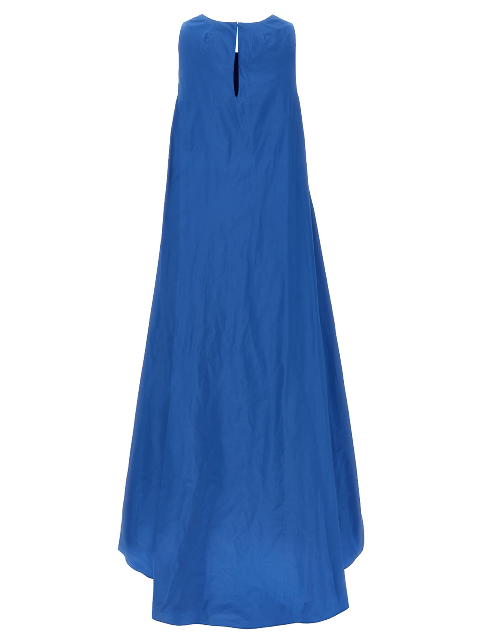 P.A.R.O.S.H. Blue Polyester Long Dress