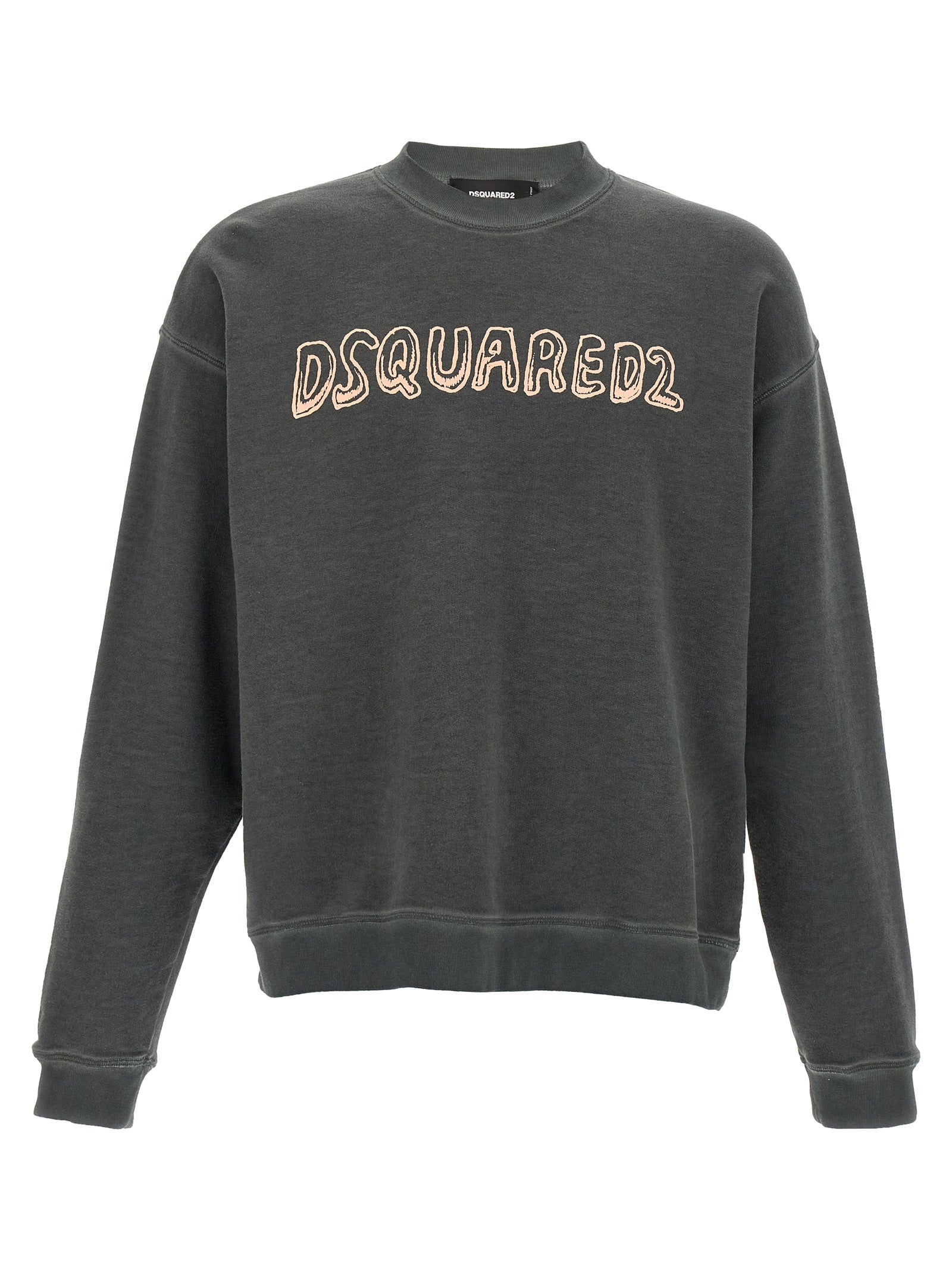Dsquared² Gray Cotton Sweatshirt