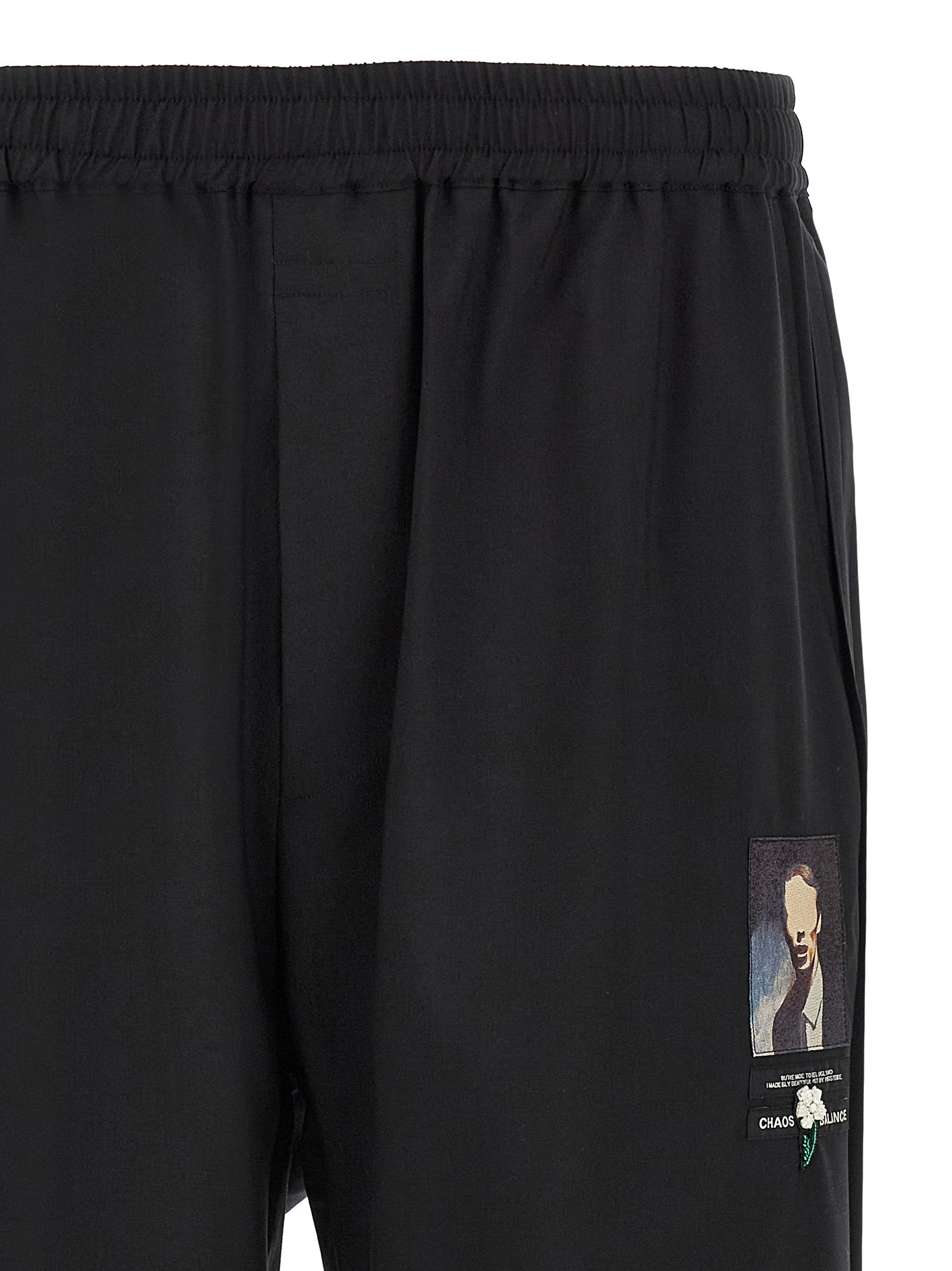 Undercover Black Wool Casual Pants
