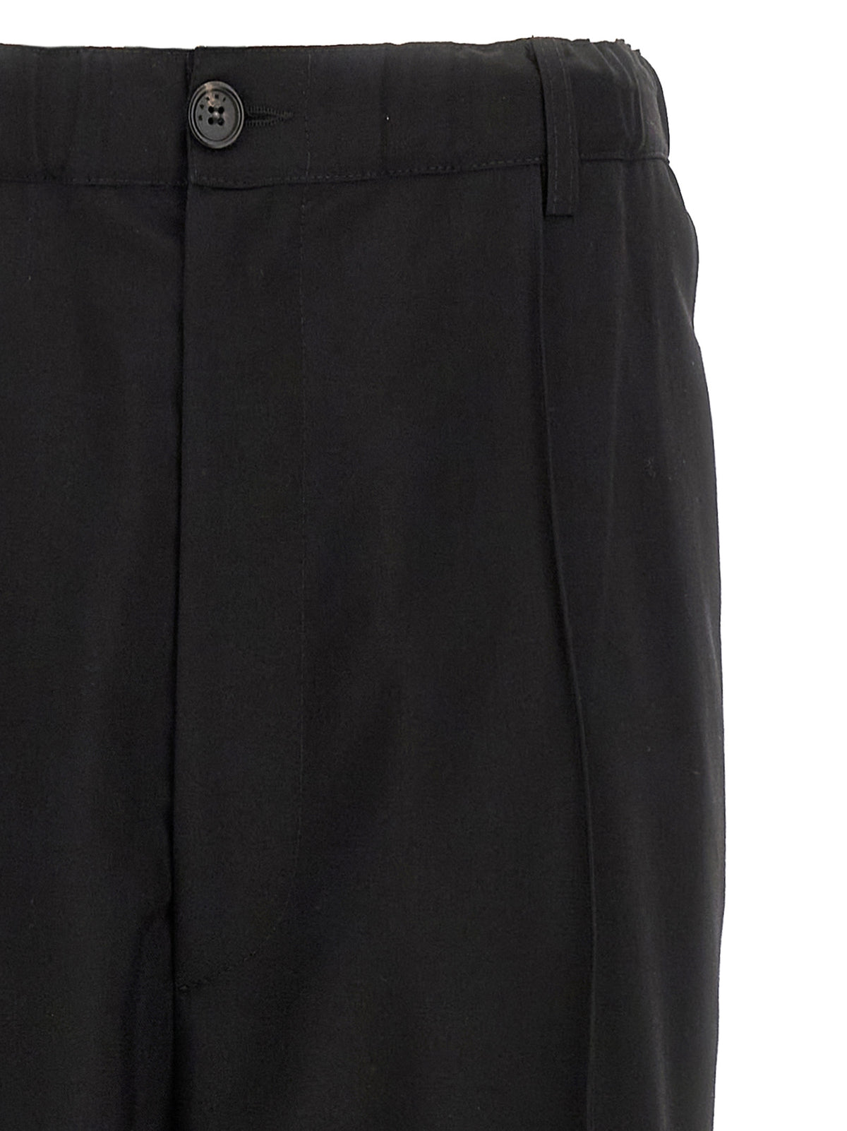 Marni Black Virgin Wool Casual Pants