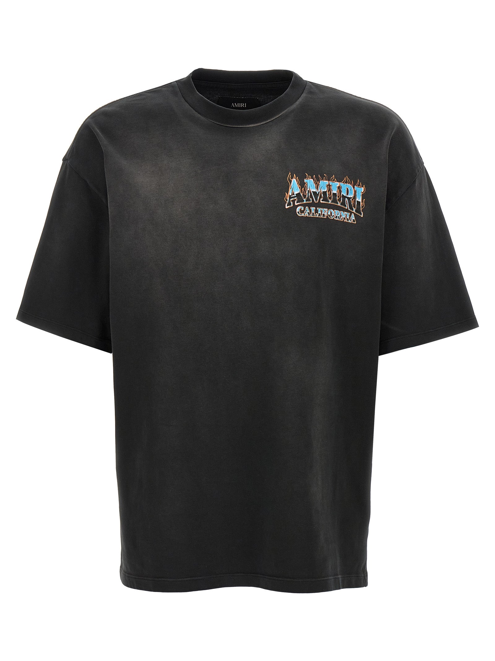 Amiri Black Cotton T-Shirt