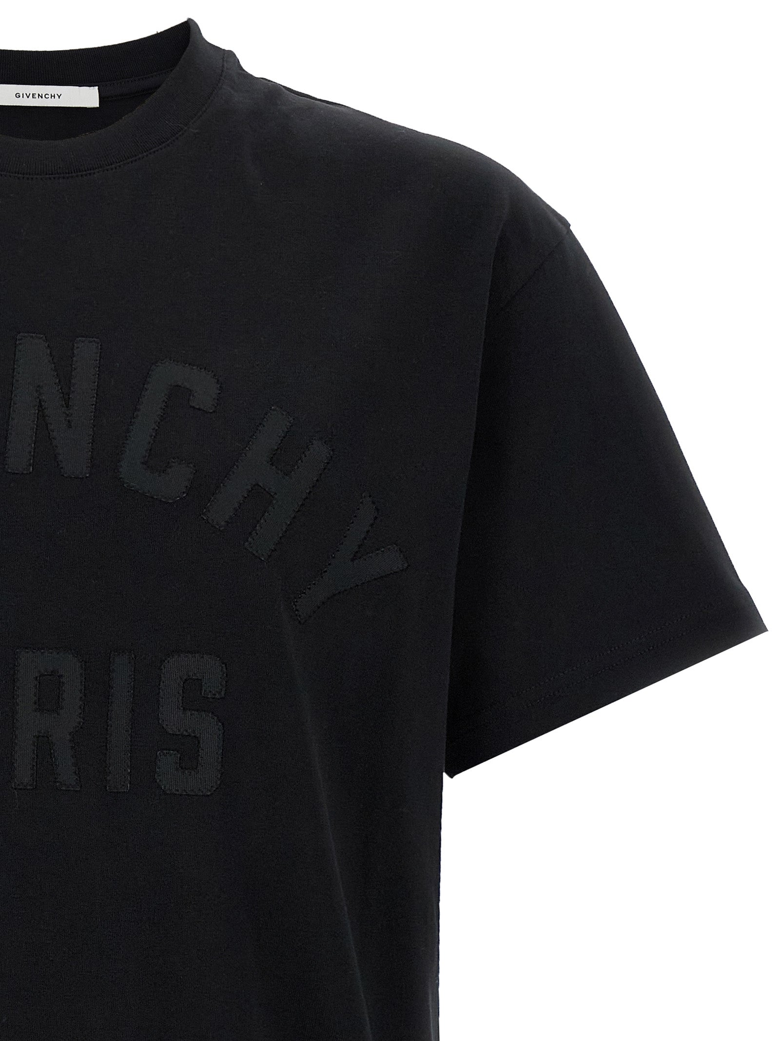 Givenchy Black Cotton T-Shirt